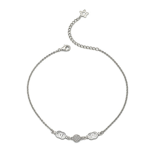 Silver Isabelle Anklet