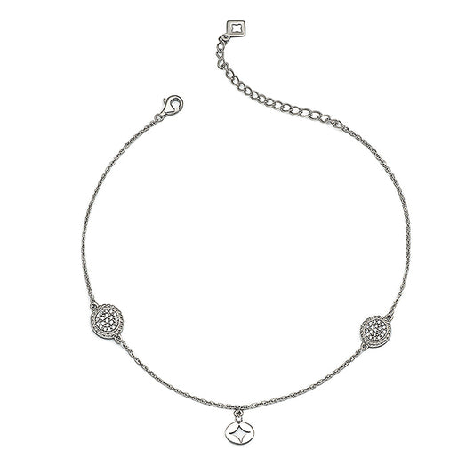 Silver Twinkle Anklet