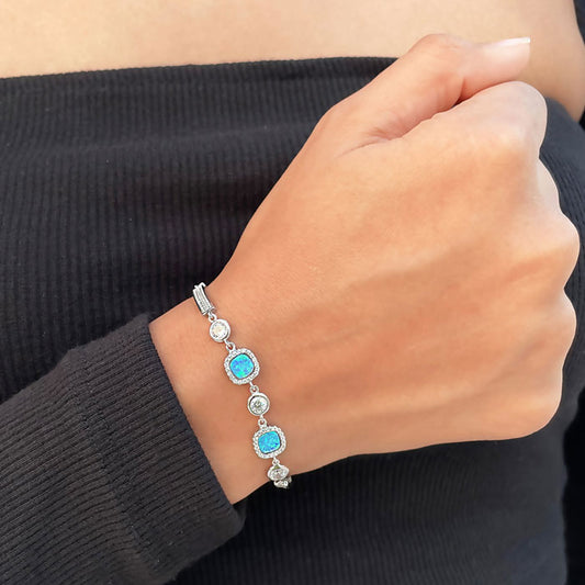 Silver Aurora Bracelet