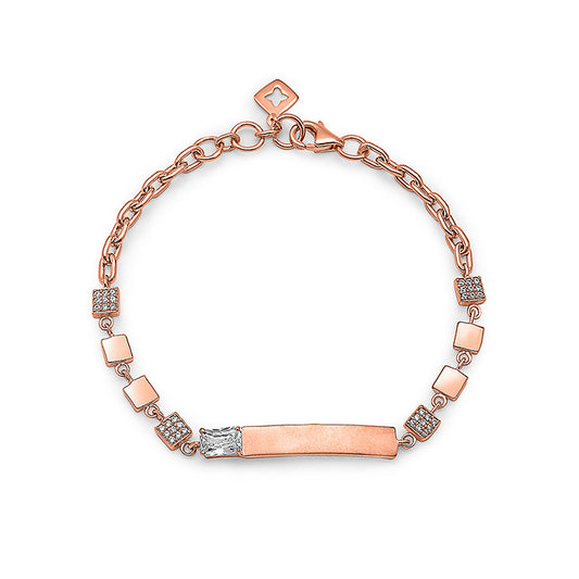 Rose Gold Belt Bracelet