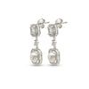 Silver Precious Pearl Earrings