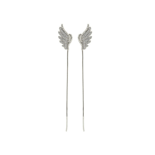 Silver Fly High Earrings