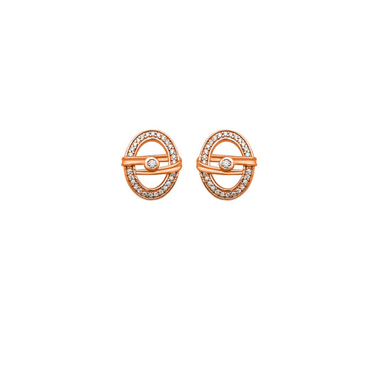 Rose Gold Boho Earrings