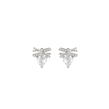 Silver Heartwish Earrings