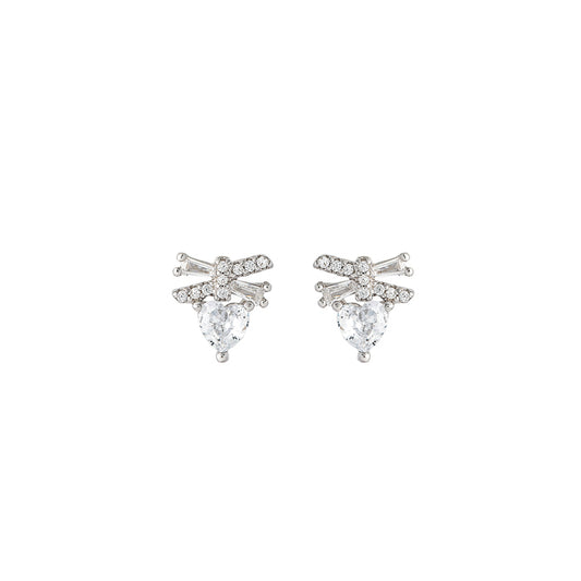Silver Heartwish Earrings