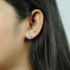 Silver Verdant Earrings