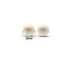 Silver Creame Pearl 8mm Earring