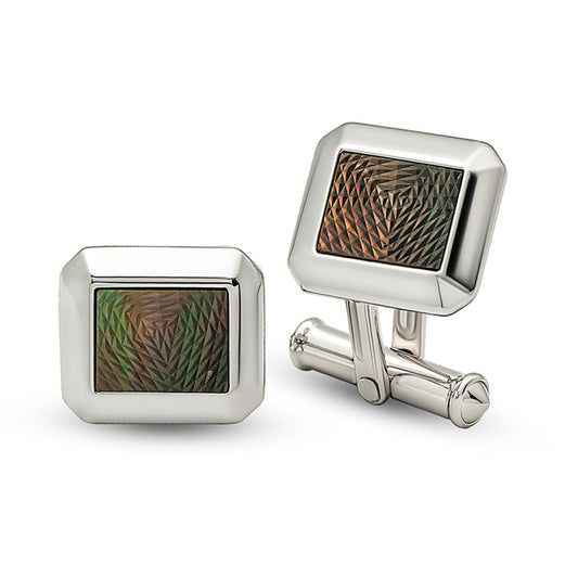 Silver Aurora Pearl (MOP) Limited Edition Cufflinks