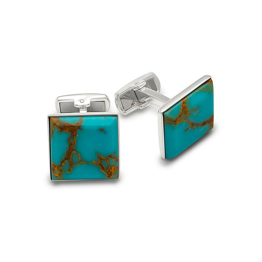 Silver Greenshade Crystal Limited Edition Cufflinks