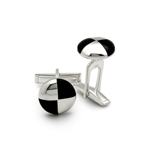 Silver Black Onyx Limited Edition Cufflinks