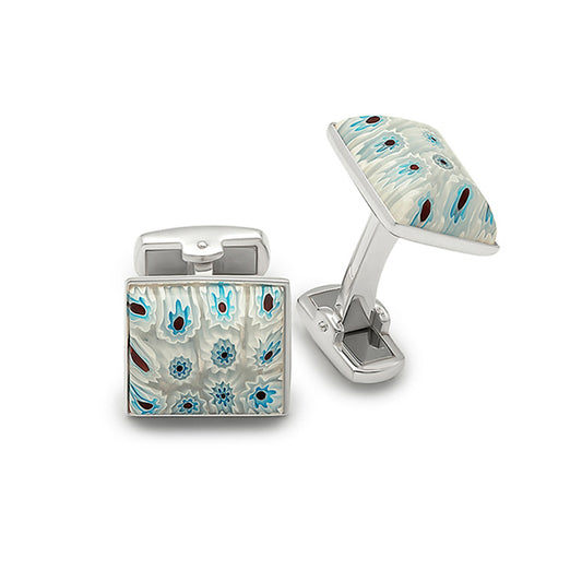 Silver Diceye Crystal Limited Edition Cufflinks