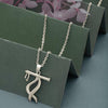 Silver Baasuri Pendant with Chain