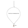 Two Tone Rose Gold Shree Pendant with Chain