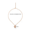Rose Gold Khanda Pendant with Chain