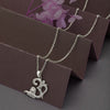 Silver Om Shivling Pendant with Chain