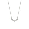 Silver White Royalty Necklace