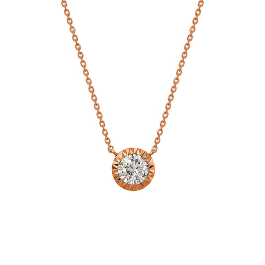 Rose Gold Fantasy Necklace (5 in 1 Crystal)