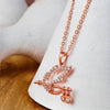 Rose Gold Deity Spirit Pendant with Chain