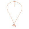 Rose Gold Deity Spirit Pendant with Chain