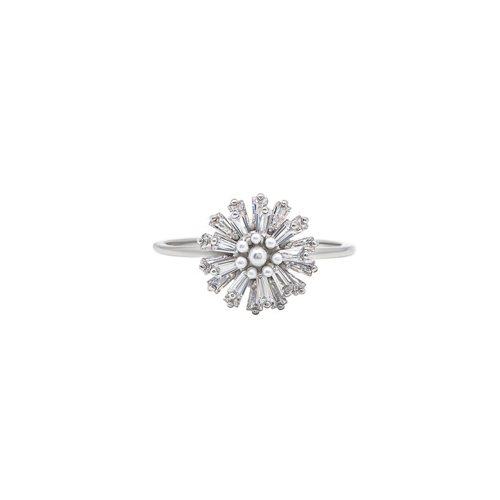 Silver Silver Orchid Ring Buy Now From Silberry