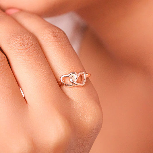 Rose Gold Sweet Connection Ring