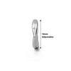 Silver Love Adjustable Ring