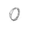 Silver Love Adjustable Ring