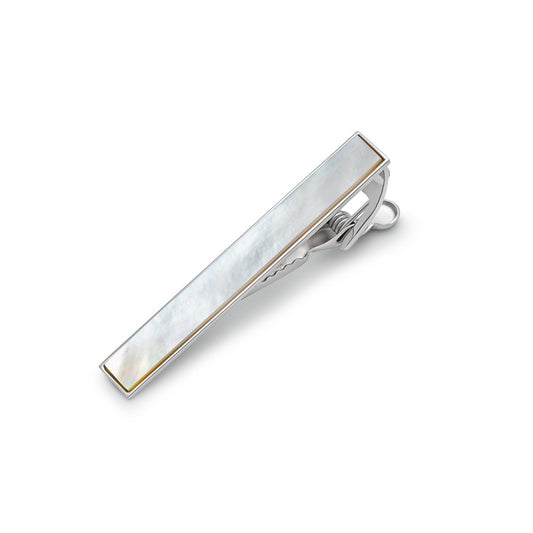 Silver MOP Gentleman Tie Pin