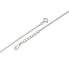 Silver Heartly Anklet