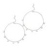 Silver Heartly Pair of Anklets