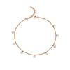 Rose Gold Royal Crystal Anklet