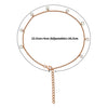 Rose Gold Royal Crystal Anklet