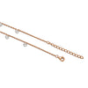 Rose Gold Royal Crystal Anklet