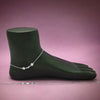 Silver Claire’s Pair of Anklets