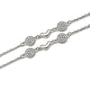 Silver Claire’s Pair of Anklets