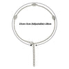 Silver Maria Pair of Anklets