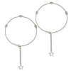 Silver Maria Pair of Anklets