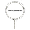 Silver Maria Anklet