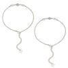Silver Isabelle Pair of Anklets