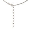 Silver Royal Crystal Pair of Anklets (Black)
