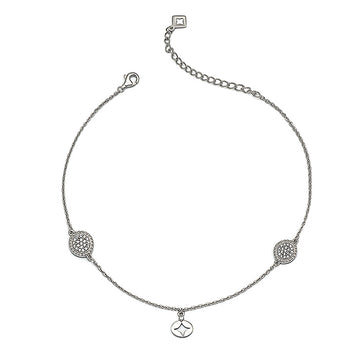 Silver Twinkle Anklet
