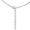 Silver Radiant Pair of Anklets (Black)