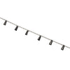 Silver Radiant Anklet (Black)