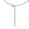 Silver Radiant Pair of Anklets (White)