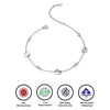 Silver Shine Anklet