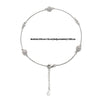 Silver Round Orb Anklet