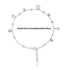 Silver Glory Star Anklet