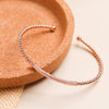 Rose Gold Crystal Kada