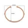 Rose Gold Crystal Kada