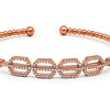 Rose Gold Pentagon Kada